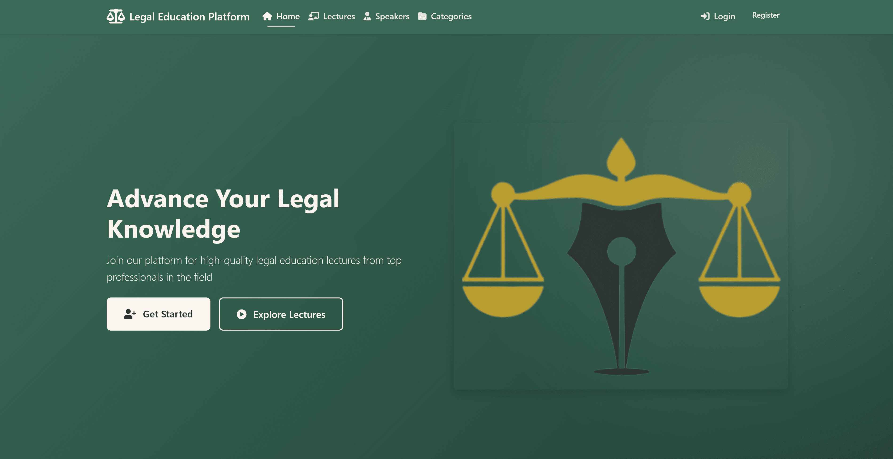 Legal Education Platform